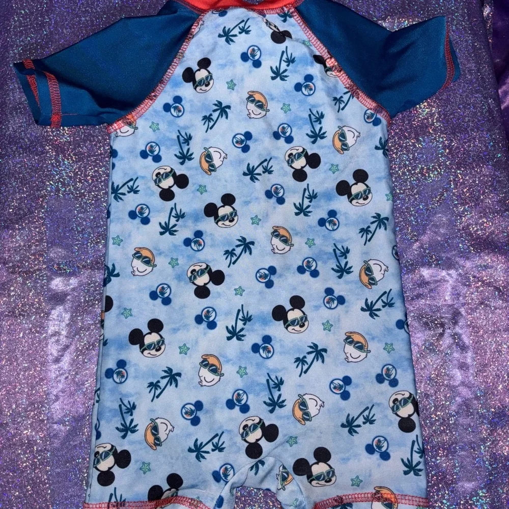 Infant Mickey Mouse Swim Rash Guard